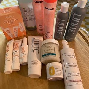 Lot of salon hair care | Shampoos and Conditioners